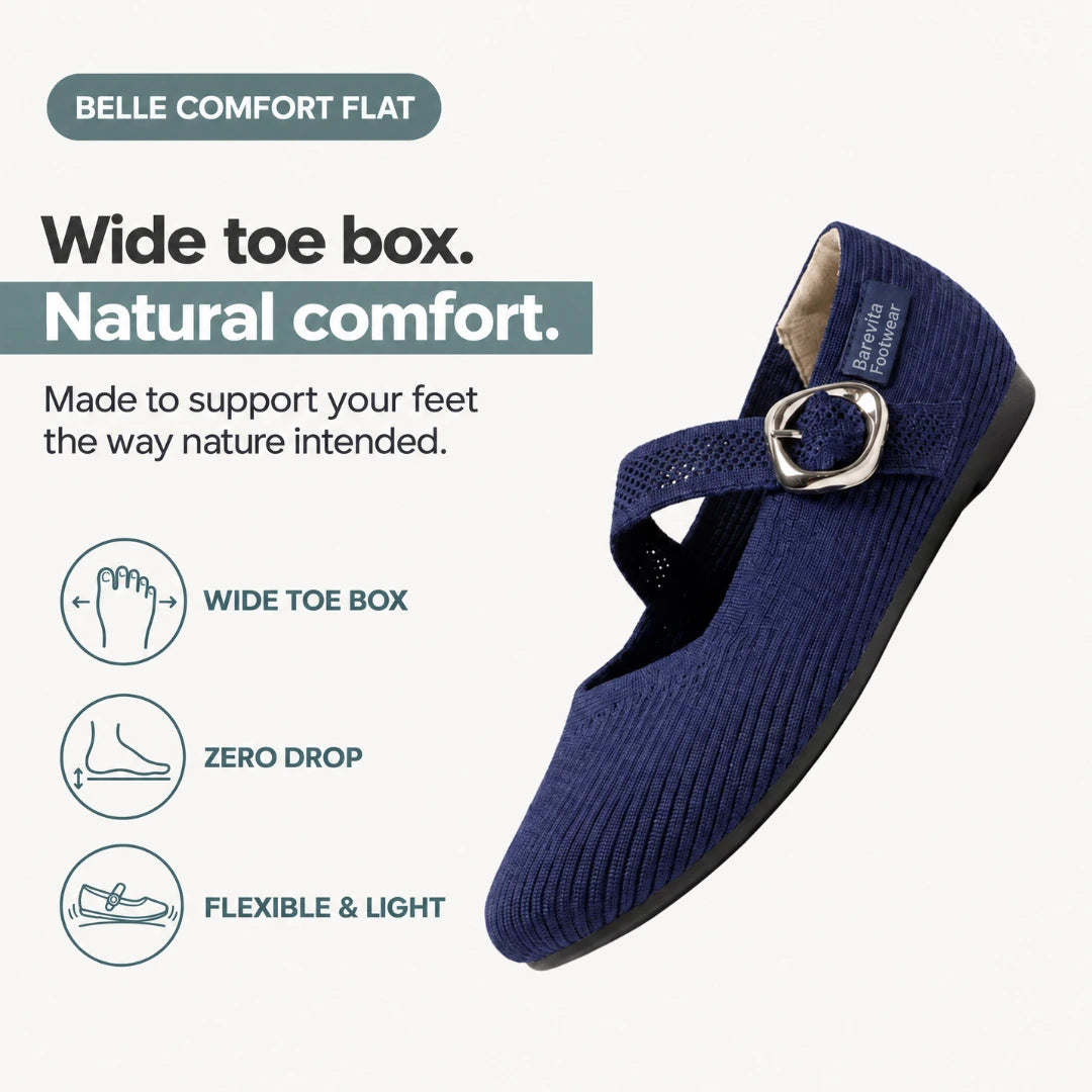 Barevita Belle | Knitted Comfort Flat