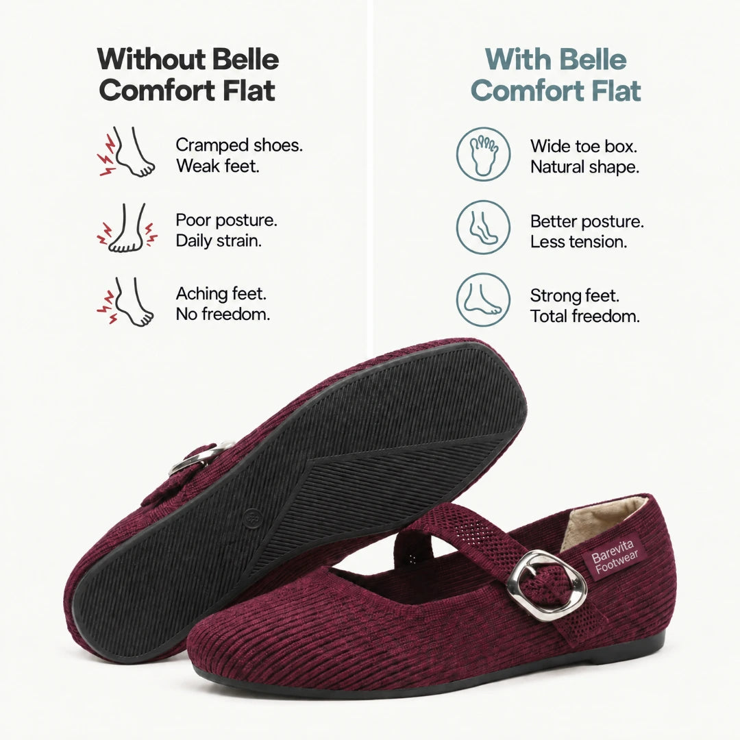 Barevita Belle | Knitted Comfort Flat